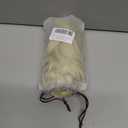 Ponytail Extension 8 Inch Claw Clip in Ponytail Short Curly Ponytail Extension for Women Fluffy Wavy Curly Synthetic Versatile Light Blonde Hairpieces