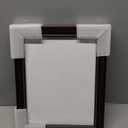 upsimples 8.5x11 Diploma Certificate Frame with High Definition Glass, Degree Document Frame for Wall and Tabletop, Mahogany with Gold Beads, 1 Pack