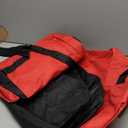 Heavy Duty Christmas Tree Storage Bag for Trees Up to 9ft  Waterproof, 600D Durable Zipper & Handles, Holiday Storage Solution (Black&Red)