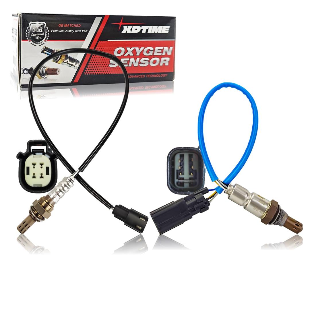 2Pcs 234-5038 234-4490 O2 Oxygen Sensor Upstream Downstream Compatible with 2010-2016 Ford F150 Fusion Explorer Escape Flex, 2013-2015 Lincoln MKT MKS MKZ