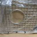 Serene Valley Sink Bottom Grid 22" X 14-1/2", Centered Drain with Corner Radius 3/8", Sink Protector SVH2215C, Medium