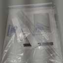 LazBlinds 100% Blackout Roller Shades, No Tools No Drill Cordless Blinds for Windows, Thermal Insulated UV Protection Privacy Window Shades for Bedroom (48''W x 72''H, White)