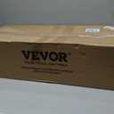 VEVOR Over The Washer and Dryer Storage Shelf, 4 Tier Laundry Room Drying Rack with Hanger Rod and Hooks, Adjustable Over Washer and Dryer Shelves, Laundry Room Shelf Storage Space Saver, White