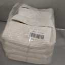 10 Pack White Woven Gift Baskets with Gift Bags and Ribbons, 12"x8"x5"