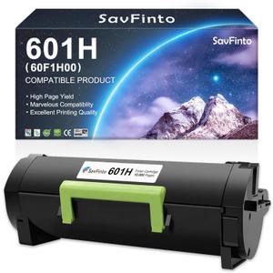60F1H00 601H Compatible Toner Cartridge Replacement for Lexmark MX310dn MX310 MX510de MX510 MX511de MX410de MX410 MX511dhe MX511dte MX610de MX611de Printer (Black, 1-Pack)