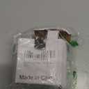 Forged Reducer Adapter Fitting - Stainless Steel 304 Reducing Pipe Connector, 1/2" NPT Female x 1/8" NPT Male (pack of 2)