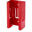 CASOMAN Magnetic Glove/Tissue Dispenser, 8LBS Capacity, Red Glove Dispenser Wall Mount, Glove Box Holder for Wall Mount, Magnetic Glove Box Holder, Not Include Gloves
