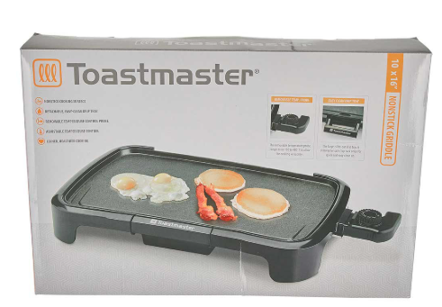 Toastmaster 10" x 16" Electric Griddle