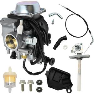 TRX350 Carburetor Replacement for Honda ATC250 TRX300 TRX350 TRX400 TRX450 350FMTE 2000-2006, 16100-HA0-305 16100-HM3-L01 16100-HN5-M41