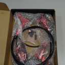 Zoom HB875 Hydraulic Disc Brakes Set, Red, Mountain Bike Left Front 850mm Right Rear 1450mm, Suitable for Mountain Bikes and Fat Bikes
