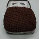 NICEEC Sofa Slipcover Brown Sofa Cover 1 Piece Easy Fitted Sofa Couch Cover Universal High Stretch Durable Furniture Protector with Skirt Country Style (3 Seater Chocolate Brown) (Large)