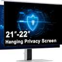 22 Inch Hanging Privacy Screen for Computer Monitor,
