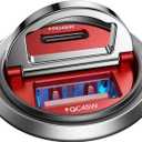 MRGLAS 2-Pack 90W USB C Car Charger,[Super Mini Metal] Car Charger Fast Charging Adapter PD+QC3.0 Dual Port Type C Car Cigarette Lighter USB Compatible iPhone 16 15 14 Pro Max iPad S25-Red