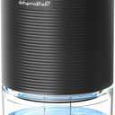 Dehumidifiers for Home, 25oz Dehumidifier for Bedroom with Auto-off, Ultra Quiet Energy Saving for Bathroom Closet Wardrobe Office RV (285sq.ft) (Black)
