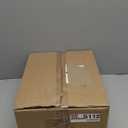 Wall Sconces Set of Two,Matte Black Bathroom Sconces Wall Lighting with White Glass, Modern Sconces Wall Decor Set of 2 Wall Light fixtures for Bathroom Mirror Living Room Hallway Bedroom Wall Lamp