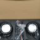Auxbeam V-Ultra Series 7 Inch Round Off-Road Lights, Amber DRL Light Bar, 270 Degree Side Shooter LED Pods, 226W 26800LM Offroad Driving Lights with Protective Covers, Pair