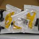 Brake Caliper Covers For Tesla Model Y Juniper 2025-202619 20 Inch Wheel Front and Rear Brake Caliper Covers 4 Pcs For Model Y Juniper Accessories (Yellow)