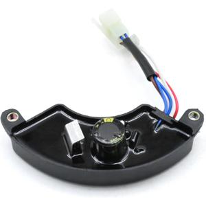 Anxingo AVR Automatic Voltage Regulator Rectifier for Generator 3KW 4KW 5KW 5.5KW 6KW 6.5KW 7KW 7.5KW 8KW, Half Moon Style Universal