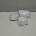 Food Storage Containers with Lids Airtight, Plastic Food Container Set, SIKITUT Airtight Storage Containers(8 Pack) for Home, Kitchen, Leak Proof, BPA-Free