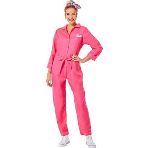 InSpirit Designs Barbie Pink Coverall/Utility Adult Costume (Medium)