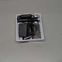 4.8IN Longer Electric Foot Callus Remover with 80pcs Sandpaper Discs, Professional Aluminum Callus Remover for Feet, Stepless Speed Control Pedicure Tools for Dead Skin (Black)