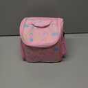 Lunch Box Set with Bento Box Container, 17OZ Stainless Steel Food Soup Thermo, Kids Water Bottle & Portable Insulated Lunch Bag Leakproof, Hot/Cold Retention for School, Travel (Pink-Rainbow)