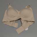 OEAK Womens Wireless Bras Comfortable Push Up Bra No Underwire Bra Full Support Lift Bralette Everyday Seamless Tshirt Bras L
