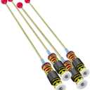 Upgraded DC97-16350U DC97-16350T Washer Suspension Rods for SAMSUNG WA50R5200AW/US, WA50R5400AV/US WA50R5400AW/US WA45T3200AW/A4 WA45H7000AW/A2 and WA45N3050AW/A4 Washing Machine 4pcs