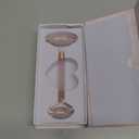 Jade Roller for Face - Rose Quartz Face Roller Skin Care - Stone Facial Roller, Face Massager for Women, Relieve Stress, Remove Wrinkles Eye Puffiness