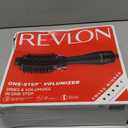 REVLON One-Step Volumizer Hair Dryer and Styler | Less Frizz, More Shine, and Less Heat Damage for Fast and Easy Salon-Style Blowouts, for All Hair Types and Lengths (Black) (1.0 VOLUMIZER)