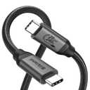 Silkland USB C Monitor Display Cable 10FT [4K@144Hz/60Hz 8K@30Hz], USB C 3.2 Gen 2x2 Video Cable, 20Gbps Data Transfer, 240W PD Fast Charge, Type C Compatible with iPhone 16, MacBook Pro, iPad