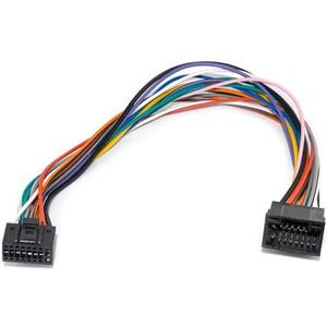 Android Navigation 16Pin Car Stereo Radio ISO Wire Harness Power Wire Extension Wire 60cm Cable for Android Player (1X)