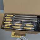 Solar Outdoor Lights, 10 Pack Waterproof Stainless Steel Solar Stake Lights for Pathway Garden Yard Path Walkway Driveway Lawn Patio Outside Decor, Cool White