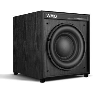 10" Powered Home Subwoofer, 300W RMS, High-Fidelity Bass, MDF Enclosure with Heat Sink (Black)