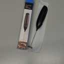 6-in-1 Electric Milk Frother and Steamer with Detachable Cups, Automatic Cold and Warm Foam Maker for Lattes/Cappuccinos/Hot Chocolate, Dishwasher Safe Black