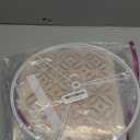 Pink Lamp Shades Set of 2, Drum Lampshades, Lampshade 10 Inches Height, Lampshades for Table Lamp, Floor Lamp, Pendant Light, Lamp Shade Harp Holder Included