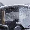 Skiing Motocross Goggles,Racing Riding Goggles ATV Dirt Bike,Ventilation Anti-Fog UV Impact Resistant for Adult (330 Series, Black Frame and Grey Lens)