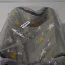 Jiupety Indoor Dog House, 2 in 1 Portable Foldable House Bed with Cover, Pet Tent & Cave Bed for Small Medium Dog, L(21"17"15"), Up to 16 Lb, Grey