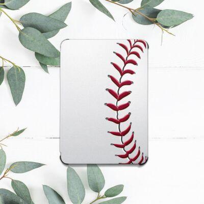 Case for Kindle Fire HD 10 & 10 Plus Tablet (11th Generation, 2021), Cool Lightweight PU Leather Multi-Angle Stand Shell Cover with Auto Wake/Sleep,  Baseball Sport Game Ball Case