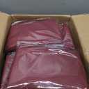 12 Pack Round Tablecloth 120 Inch - Burgundy Polyester TableCloth for Round Table, Premium Burgundy Tableclothes Washable Fabric Table Cover for Wedding Party Banquet Restaurant Reception Dining