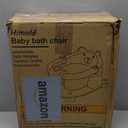 Baby Bath Seat for Babies 6 Months & up, Non-Slip Toddler Bath Seats for Babies Sitting Up, Safe Infant & Newborn Bathtub Chair with 4 Suction Cups & Soft Cushion for Shower,Gray