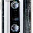 Case for iPhone 13 Mini Matte Finish Heavy Duty Soft Back Cover with Reinforced Corners TPU Soft Bumper Retro Cassette Tape Case Compatible with iPhone 13 Mini