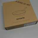 SENSARTE Nonstick Frying Pan Skillet, Swiss Granite Coating Omelette Pan, Healthy Stone Cookware Chef's Pan, PFOA Free (8/9.5/10/11/12.5 Inch) (9.5 Inch) (Gray)