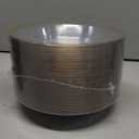 Liacere 60Pcs Gold Plastic Bowls - Disposable Clear and Gold Dessert Bowl - 12OZ Premium Plastic Soup Bowls for Wedding & Christmas & New Year