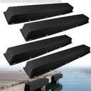 ORLANG 36"/48"/59"/72" Dock Bumpers,Dock Fenders with Stainless Steel Screws,Boat Dock Bumpers,Dock Post Bumper for Docking Edges, Piling, Vertical Poles, Horizontal Decks or Piers(Multiple Colors)