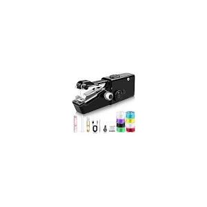 Handheld Sewing Machine, Battery Operated Mini Sewing Machines for Beginners, Fast Stitching Electric Hand Sewing Machine with Accessory Kit, Hand Stitching Machine for DIY Fabrics Clothes Home Travel