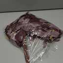 20" Silk Artificial Eucalyptus Stems, 12Pcs Fake Eucalyptus Stem with Leaves Berries, Greenery Plants Floral Decorations for Wedding Party Flowers Arrangement Home Decor (Burgundy)