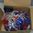 Brightown Solar String Lights Outdoor 60 Led 35.6 Feet Crystal Globe Lights with 8 Lighting Modes, Waterproof Solar Powered Patio Lights for Garden Yard Porch Wedding Party Decor (Multicolor) (1 pc)