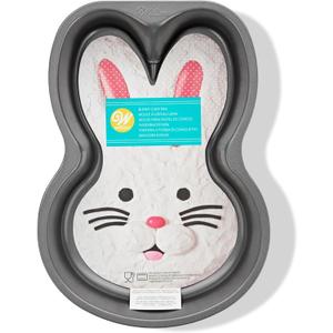Wilton Bunny Cake Pan Aluminum Non-Stick Heavy Duty Large