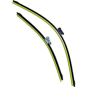 PLUS® Silicone Windshield Wipers 24 and 19 Inch